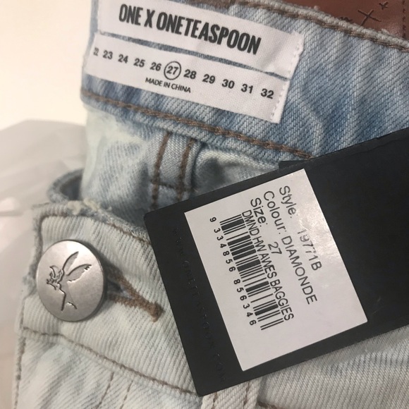 one teaspoon high waist awesome baggies diamonde - Picture 2 of 3